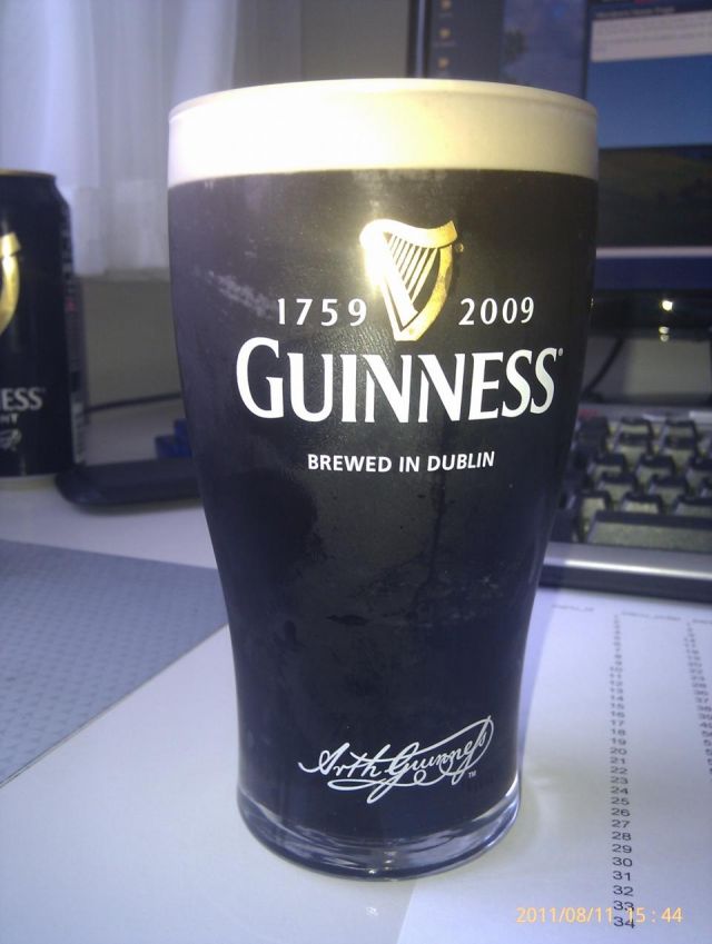A pint of Guiness
