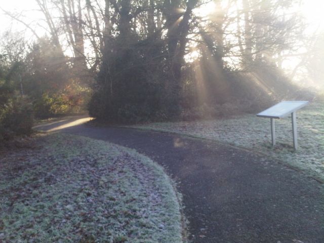 Frosty afternoon - Armagh Observatory - December 2010